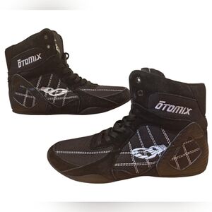 Otomix NINJA BLACK M3333 Bodybuilding Weightlifting MMA Shoes M 8.5/W 10